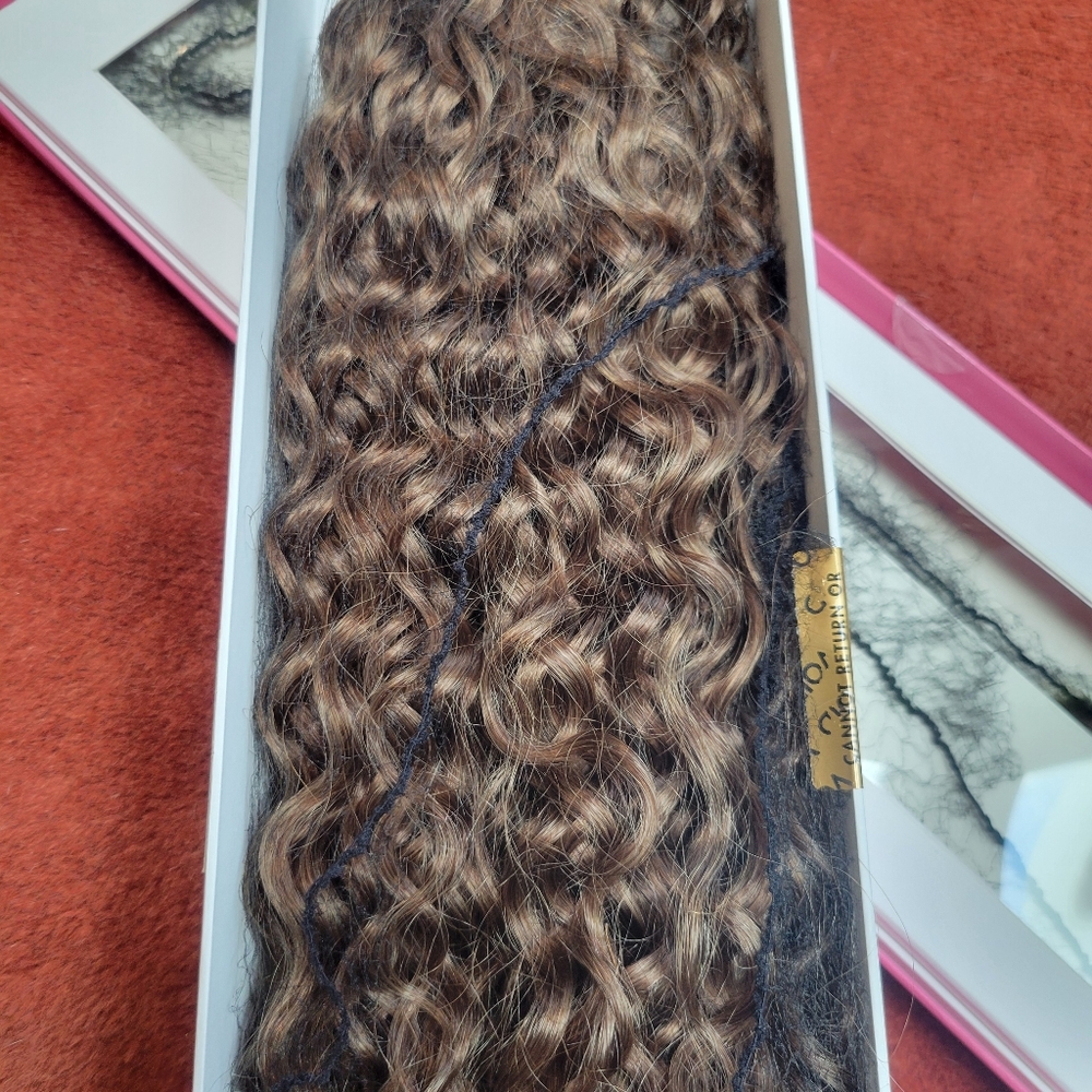 Luxy Curly Real Hair Ponytail
